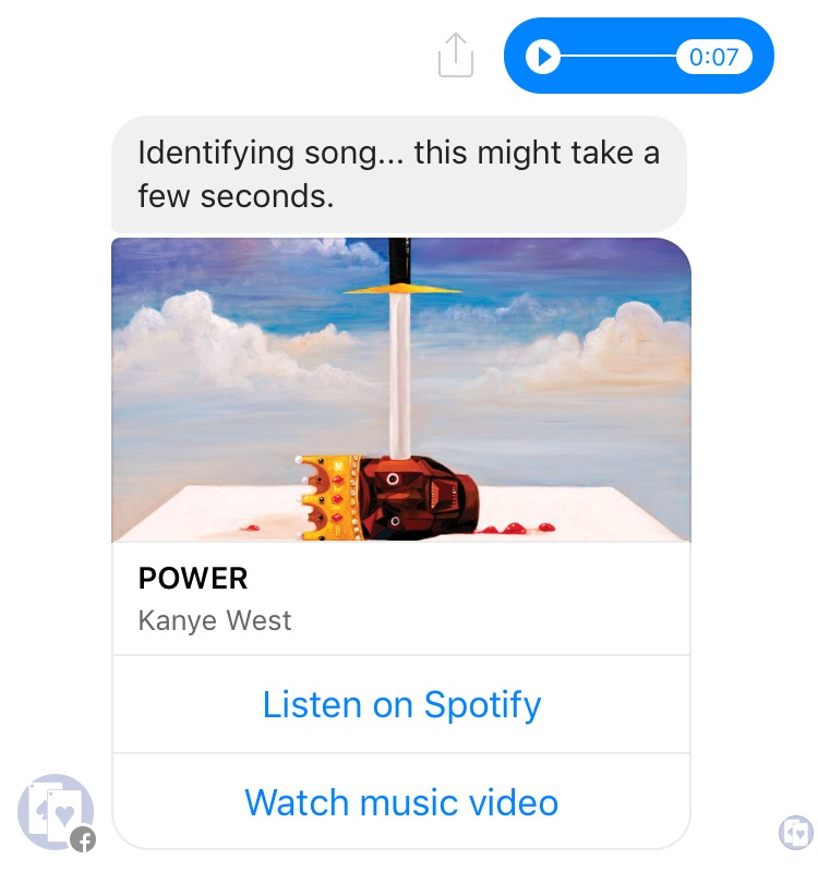 Facebook Messenger bot